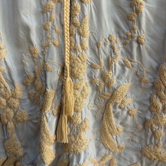 Lucky Embroidered Peasant Blouse - XS - Picture 4 of 7